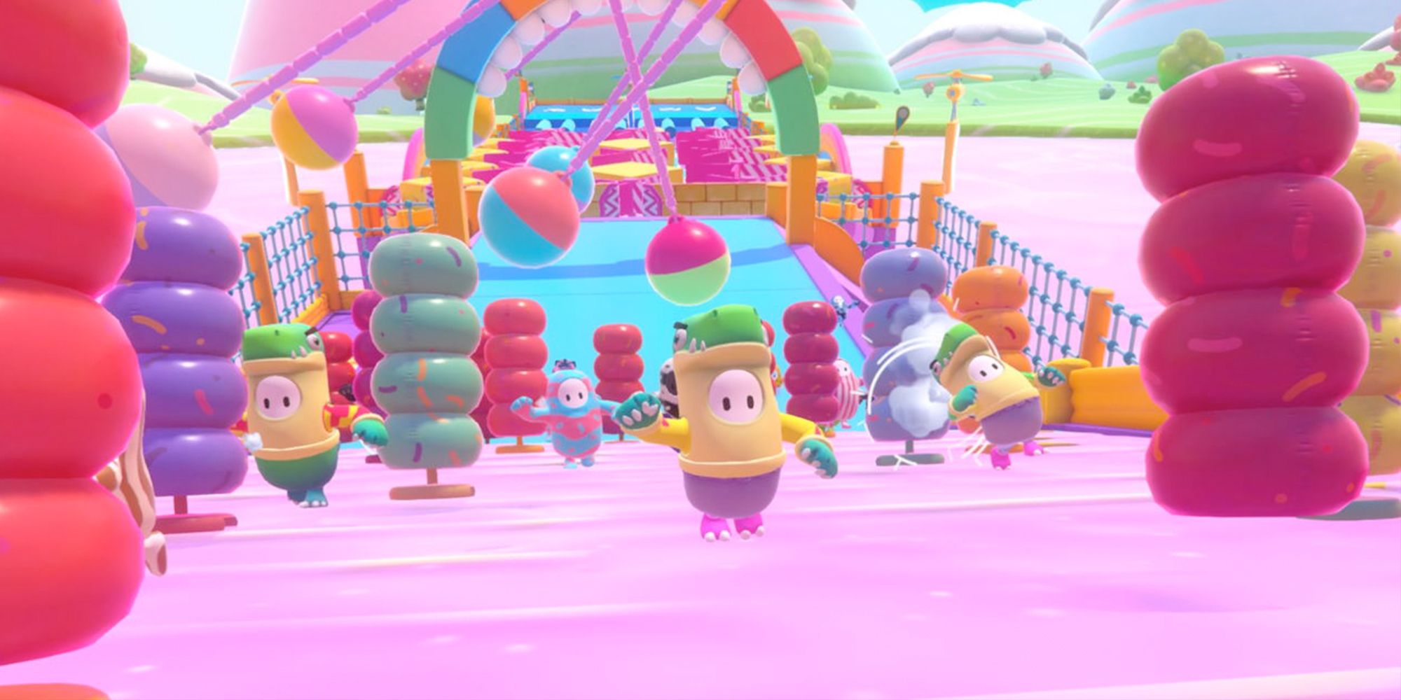 Fall Guys Run and Slide