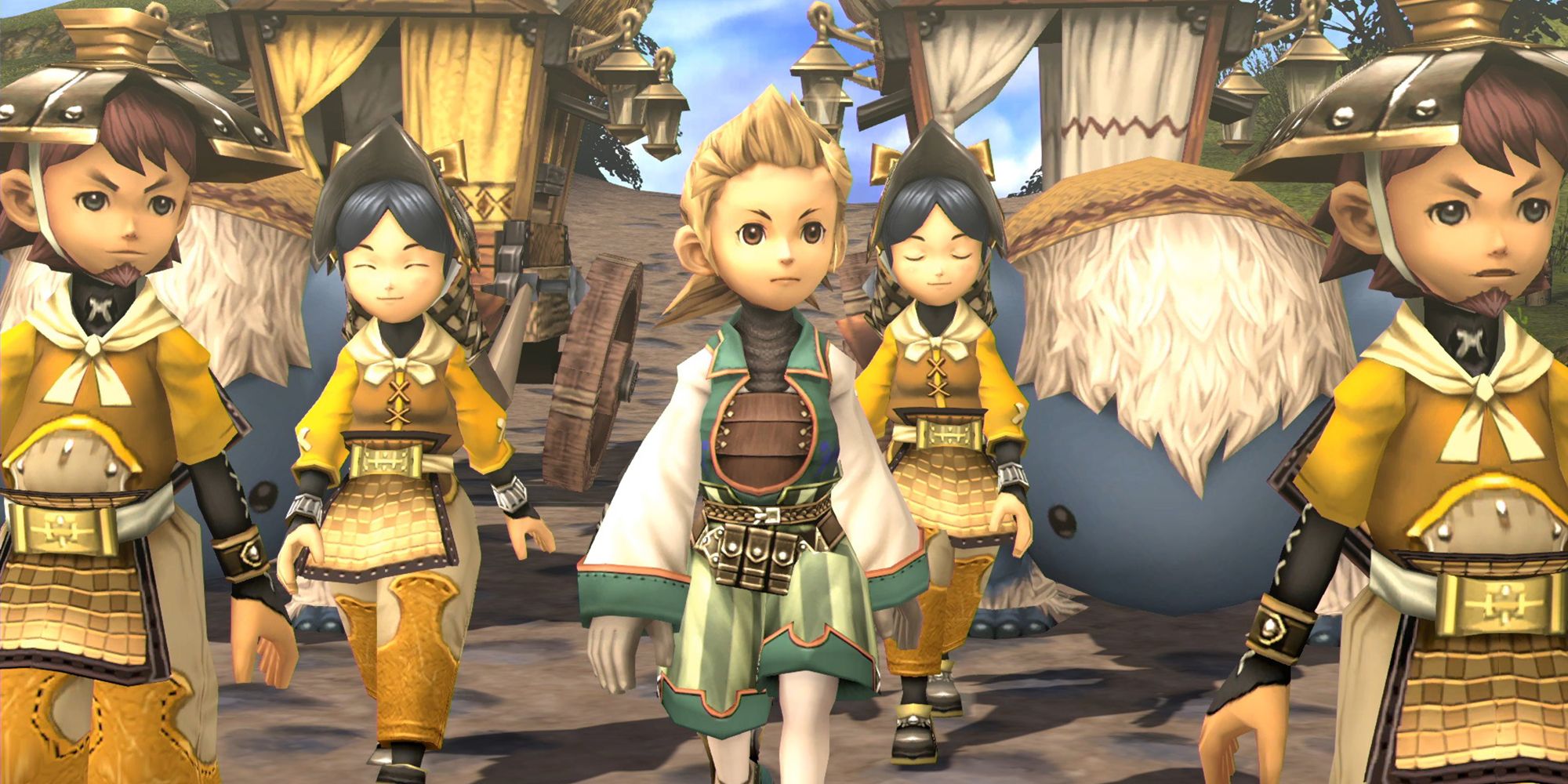 Final Fantasy Crystal Chronicles Character Party