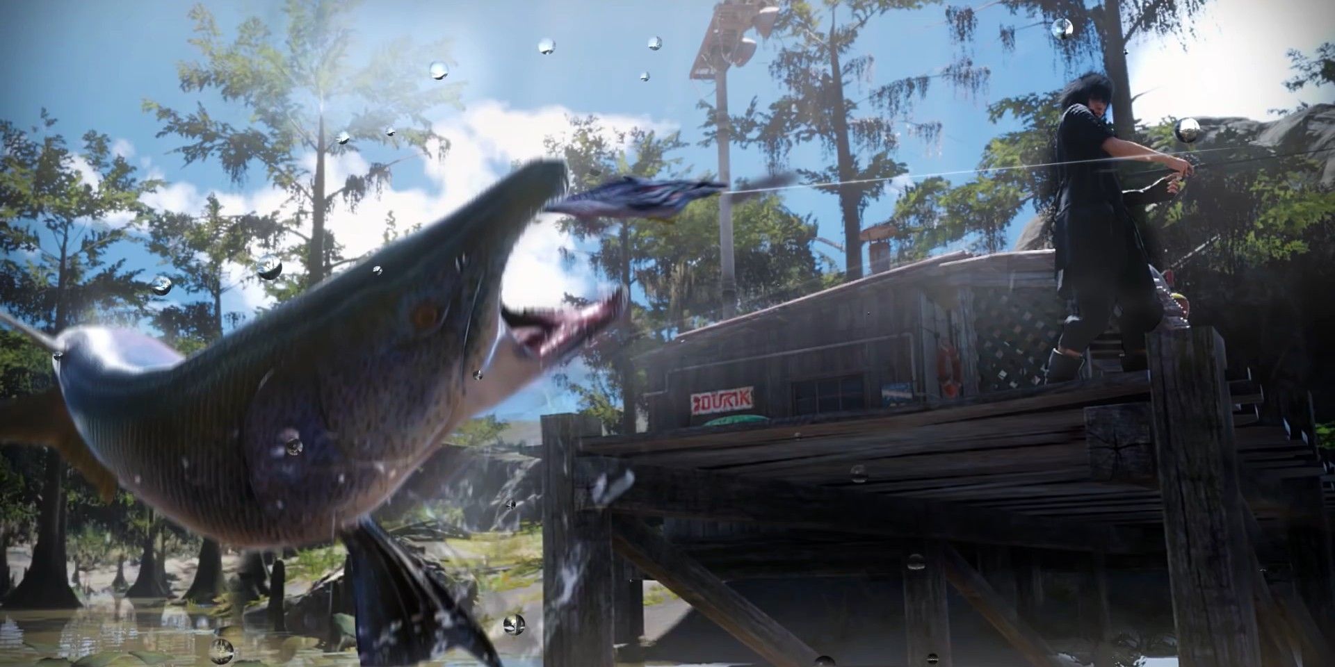 What video game has the best fishing?
