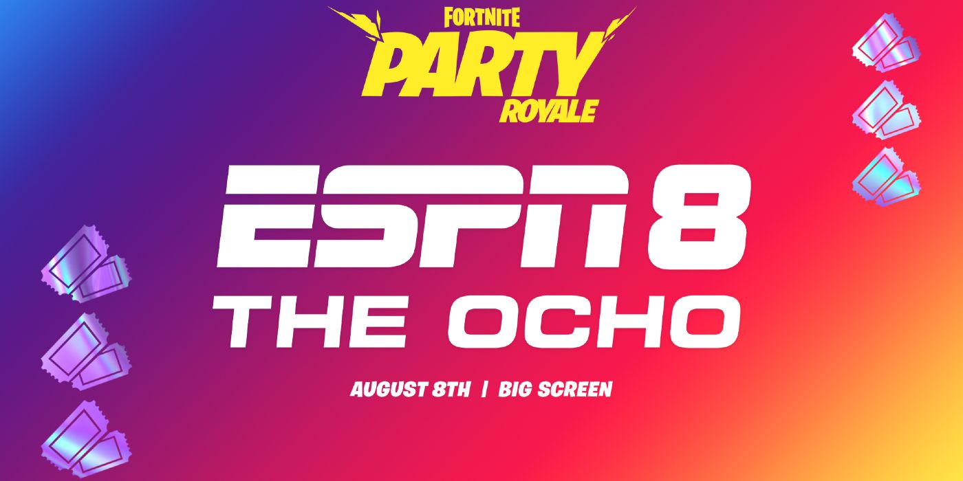 Fortnite ESPN Ocho Stream Party Royale