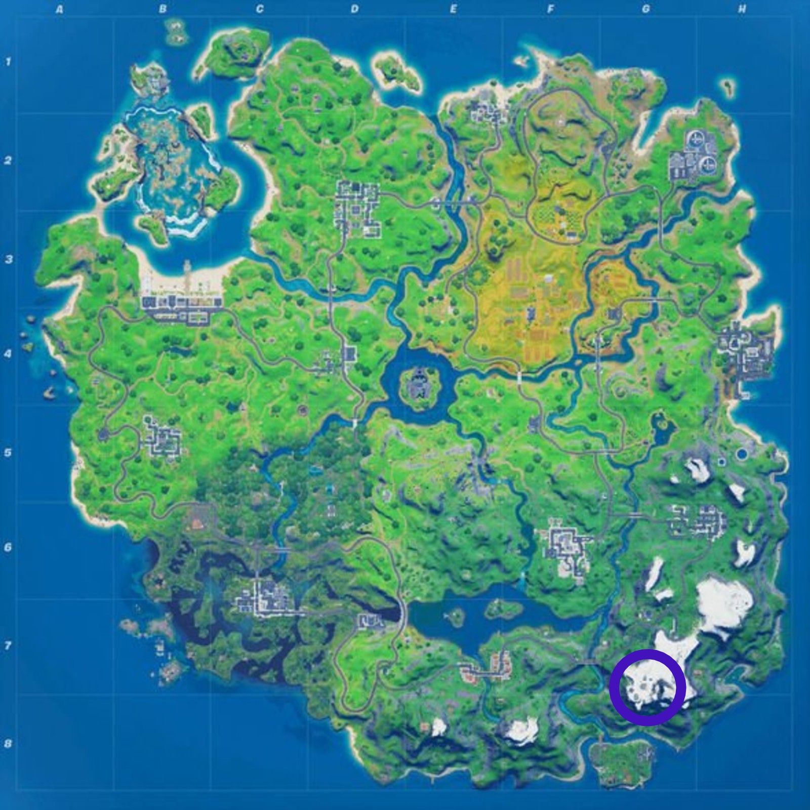 Where to find the Weather Station in Fortnite Season 4