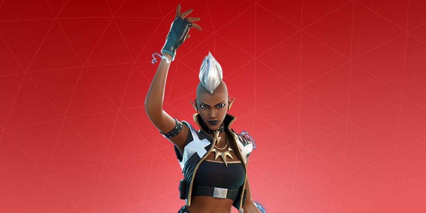 The Punk variation of the Storm skin in Fortnite Season 4