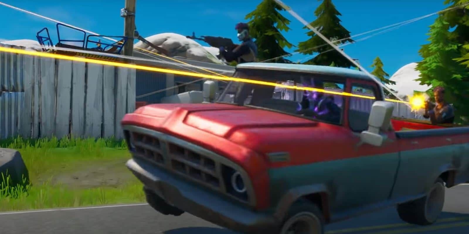 How Do I Deal Damage To Moving Vehicle In Fortnite How To Deal Damage From Vehicles In Fortnite Screen Rant