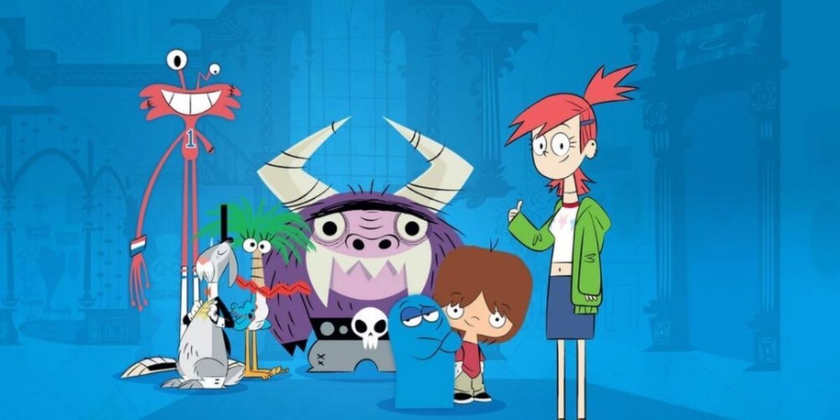 Fosters Home for Imaginary Friends characters standing together