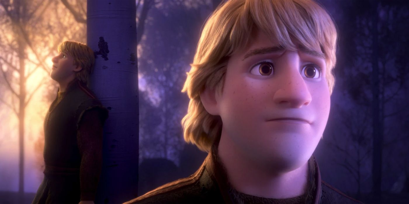 Frozen Kristoff lost in the forest