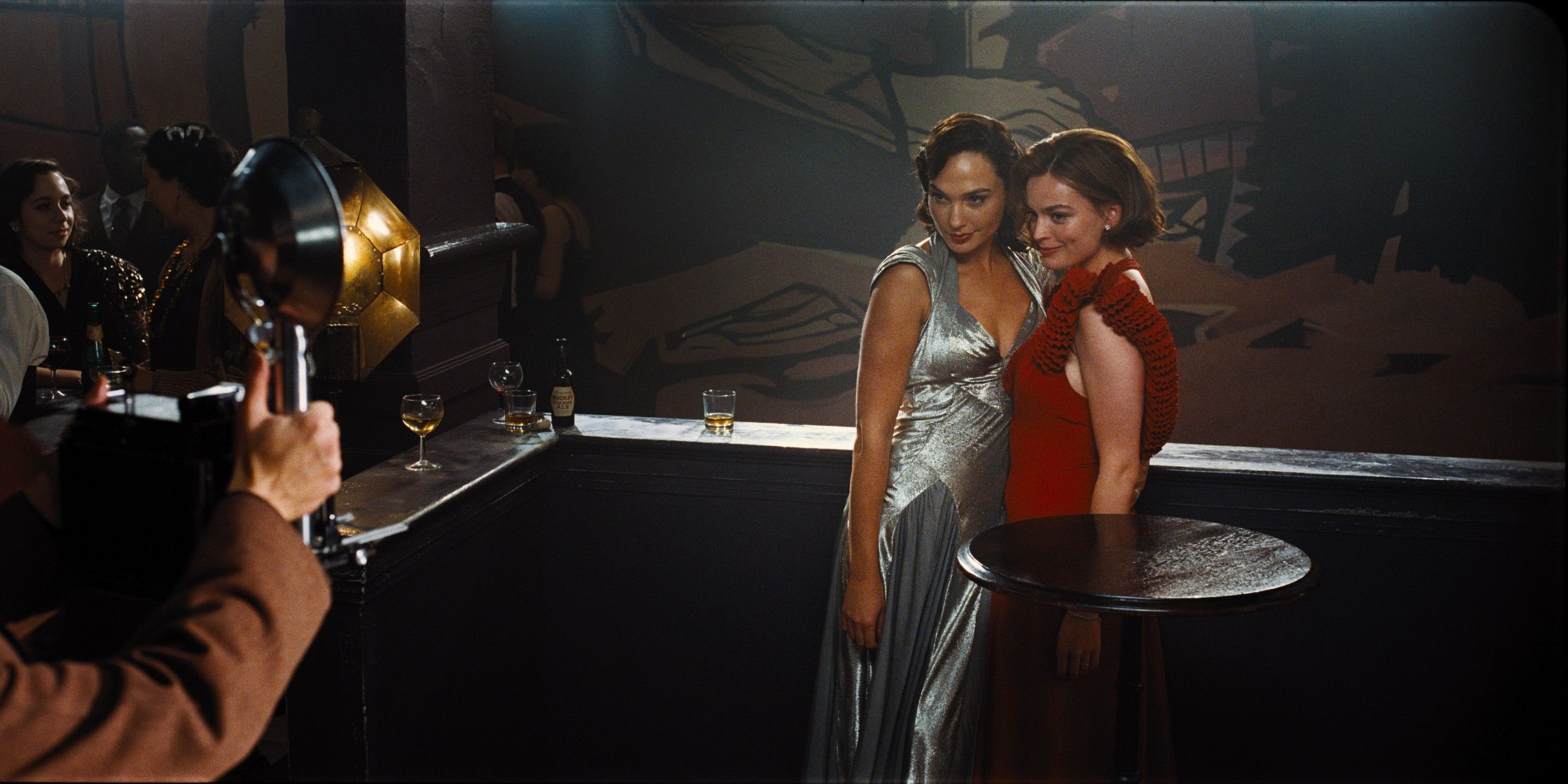 Gal Gadot and Emma Mackey in Death on the Nile