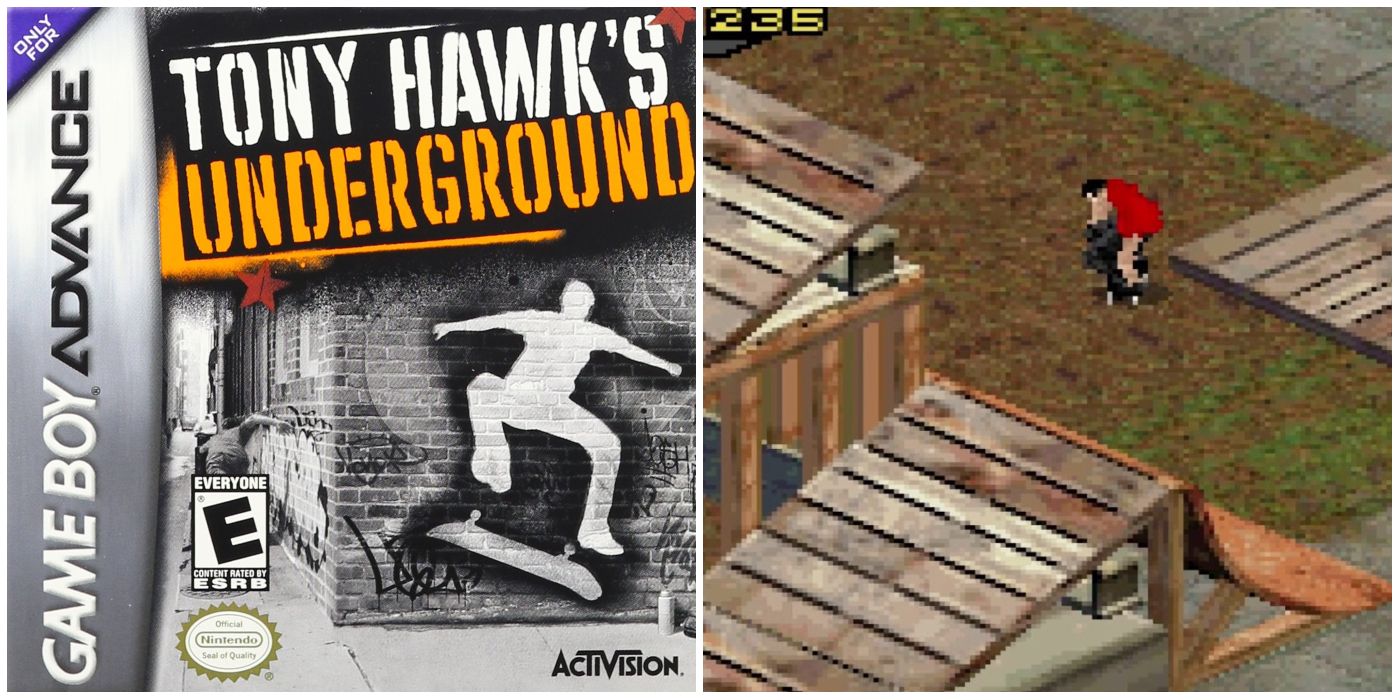 Game Boy Advance GBA Hidden Gems Games Tony Hawks Underground