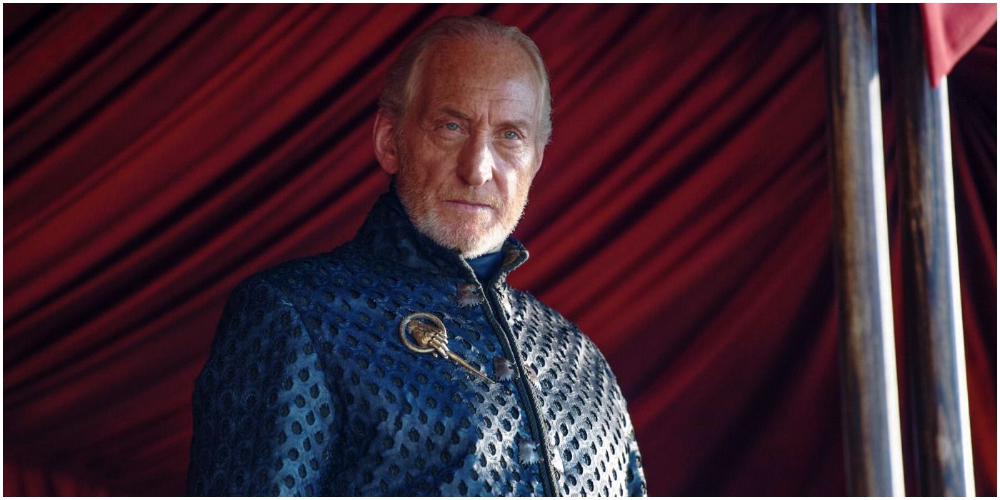 Tywin Lannister at the Lannister amp as Hand of the King in Game Of Thrones