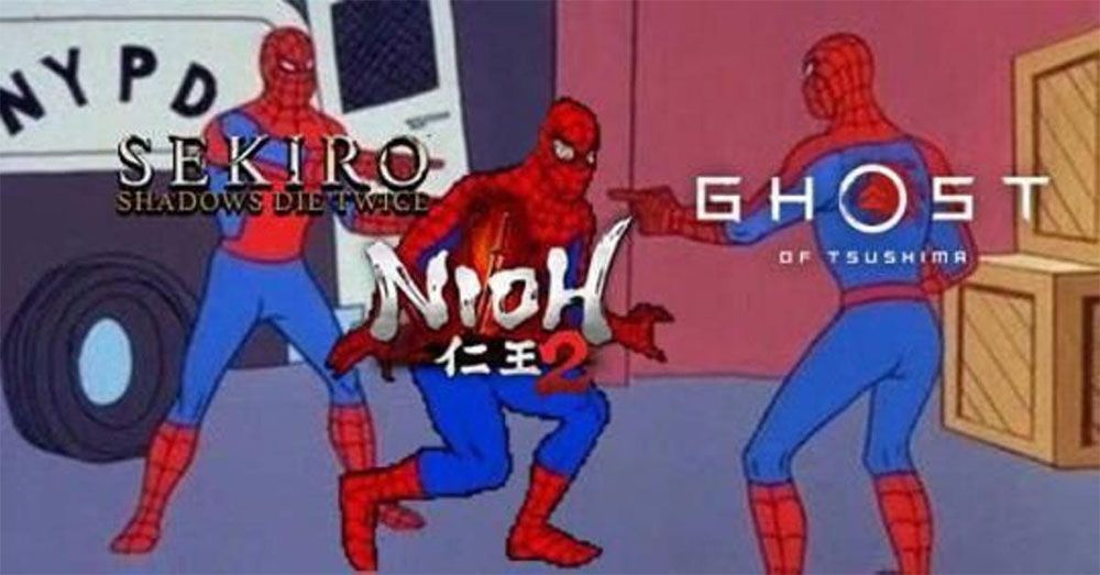 Ghost of Tsushima Memes - Nioh2