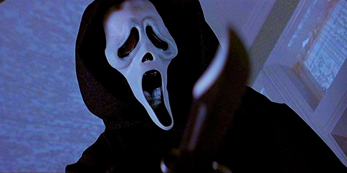 Ghostface killer from Scream movie franchise.