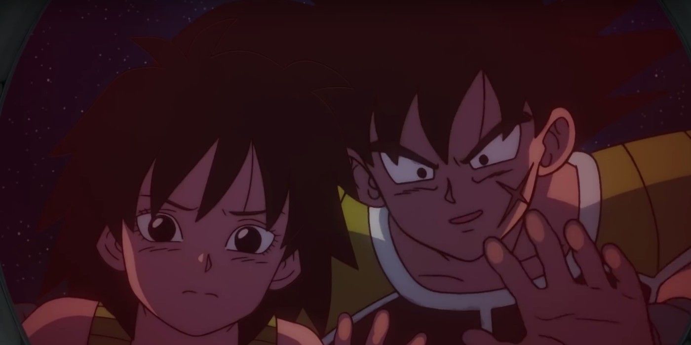 Gine and Bardock in Dragon Ball Super Broly