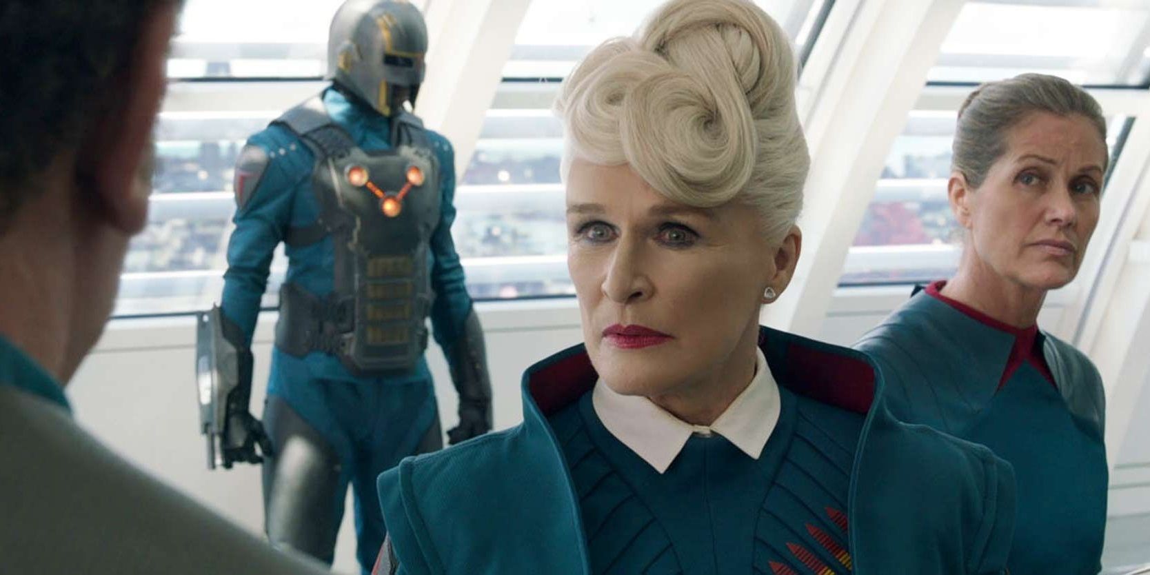 Glenn Close in Guardians of the Galaxy