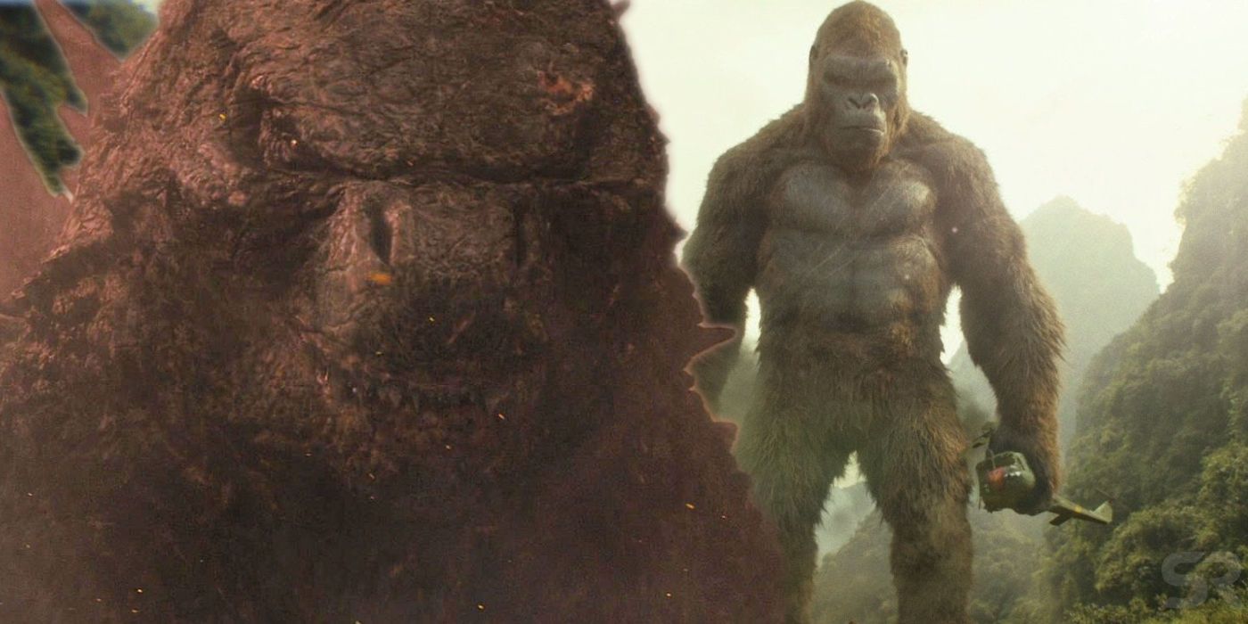 Godzilla and Kong on Skull Island