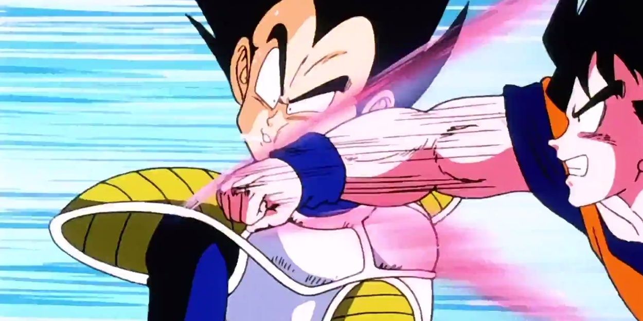 Goku's 1st Battle with Vegeta 