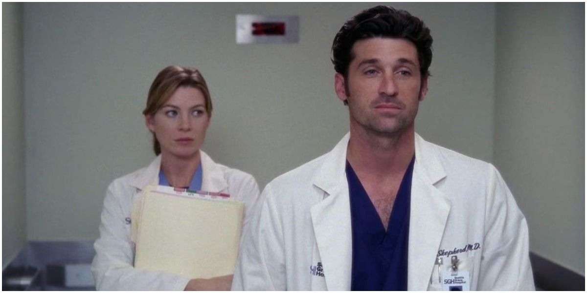Meredith e Derek em Grey's Anatomy