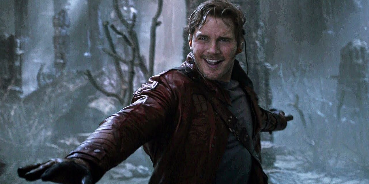 Peter Quill dances in Guardians of the Galaxy