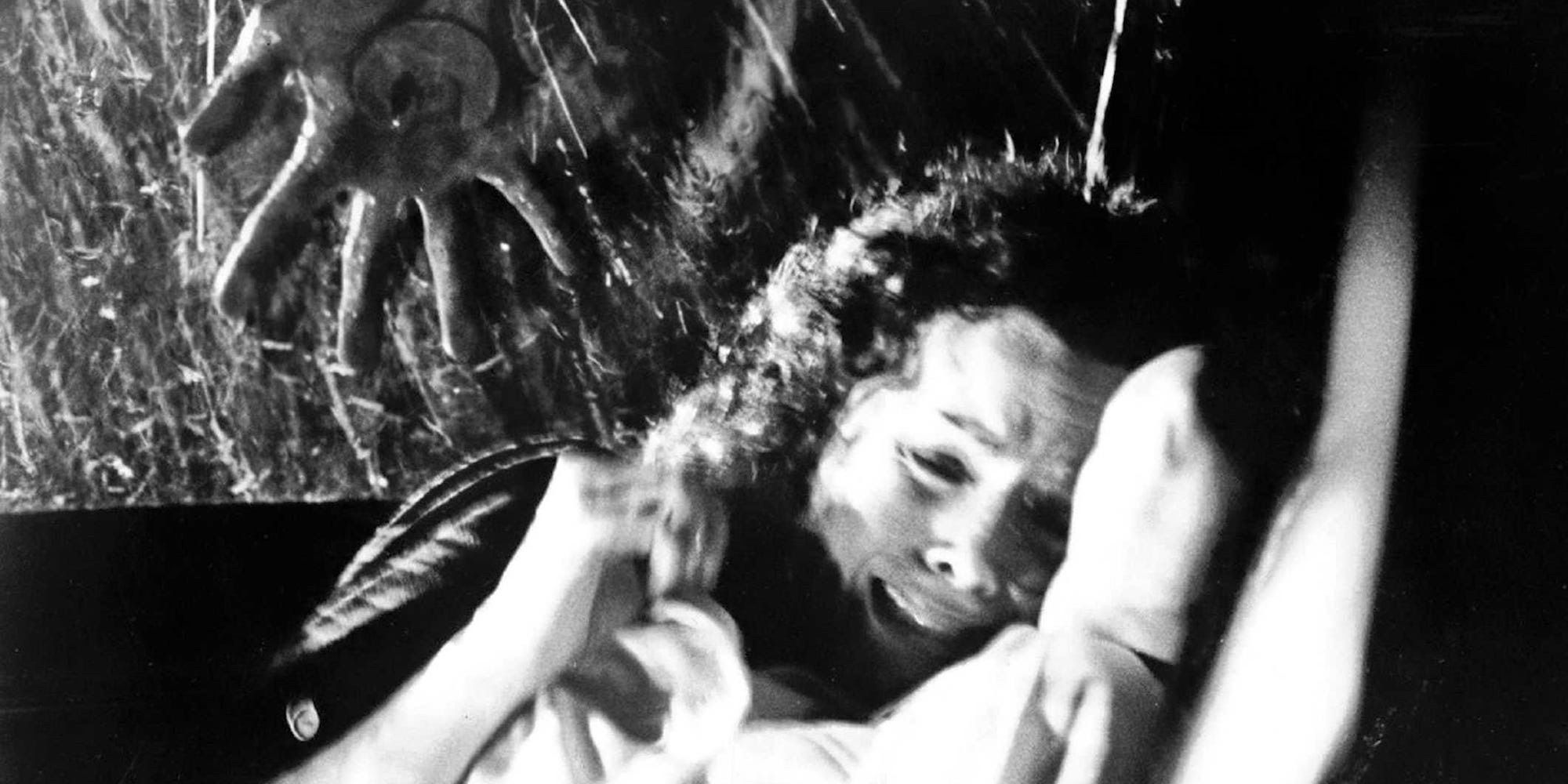 Halloween 1978 Movie Michael Myers Attacks in the Rain