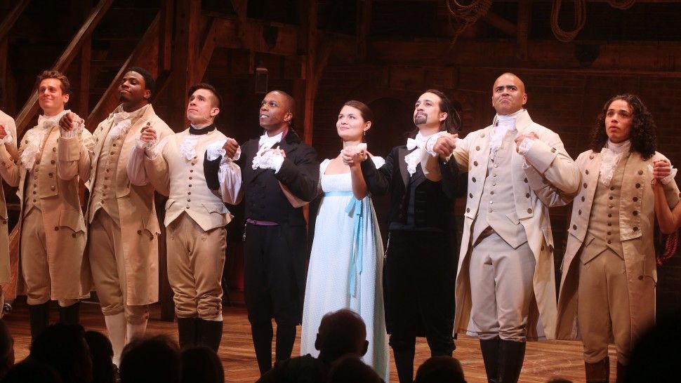 Hamilton characters original discount cast