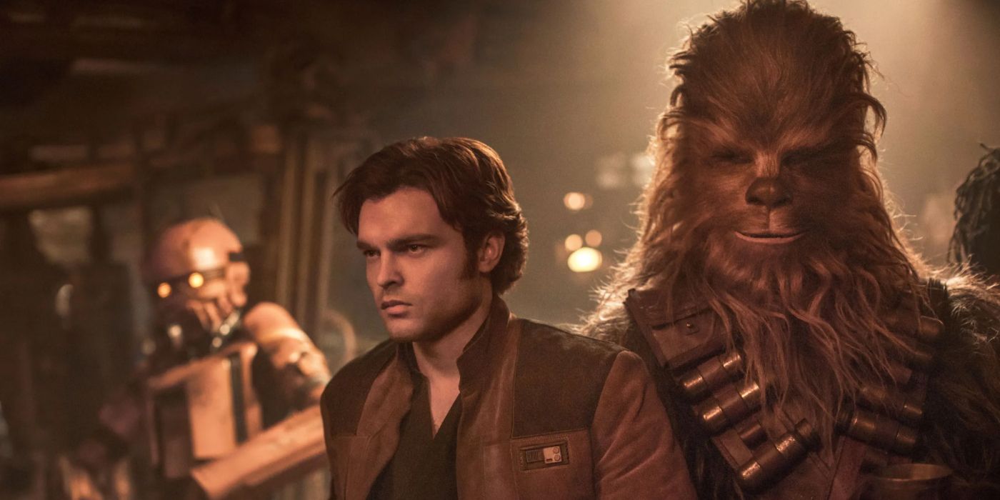 Han and Chewie in Solo movie
