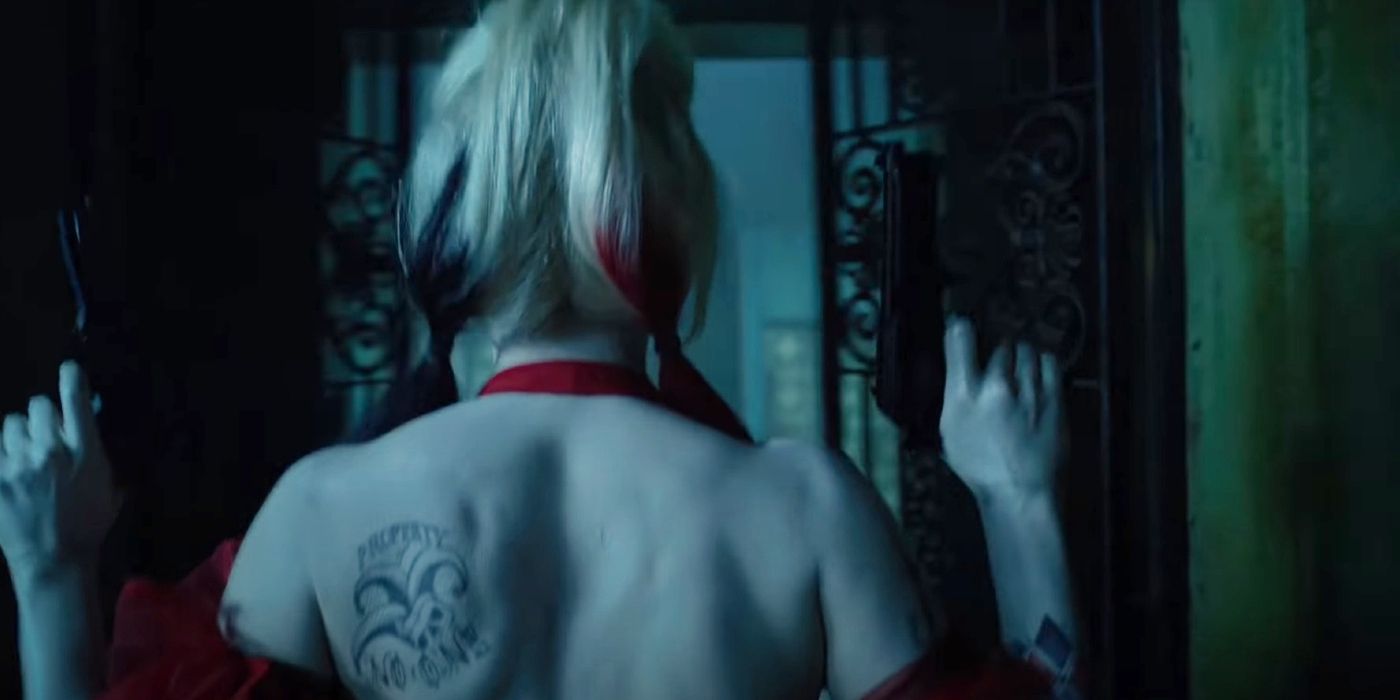 Harley Quinn’s New Tattoo In The Suicide Squad Pays Off Birds Of Prey