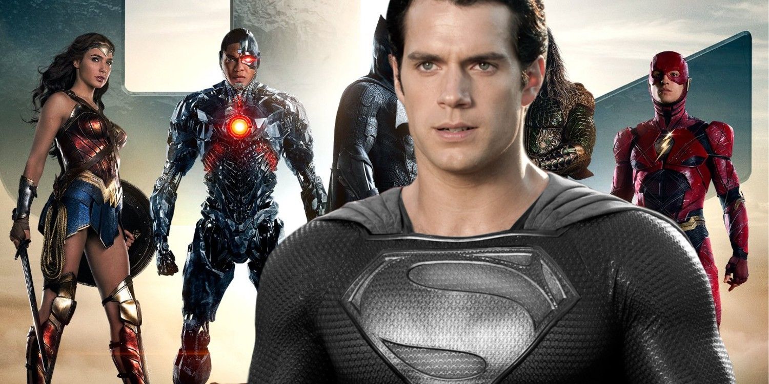 Henry Cavill as Superman Justice League poster