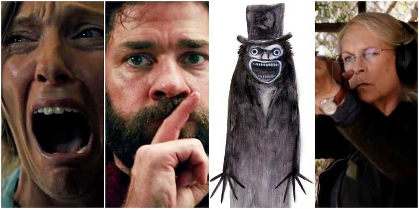 Hereditary, A Quiet Place, Babadook, Halloween 2018