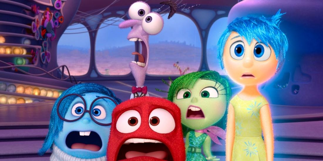 All of Riley’s emotions in Inside Out