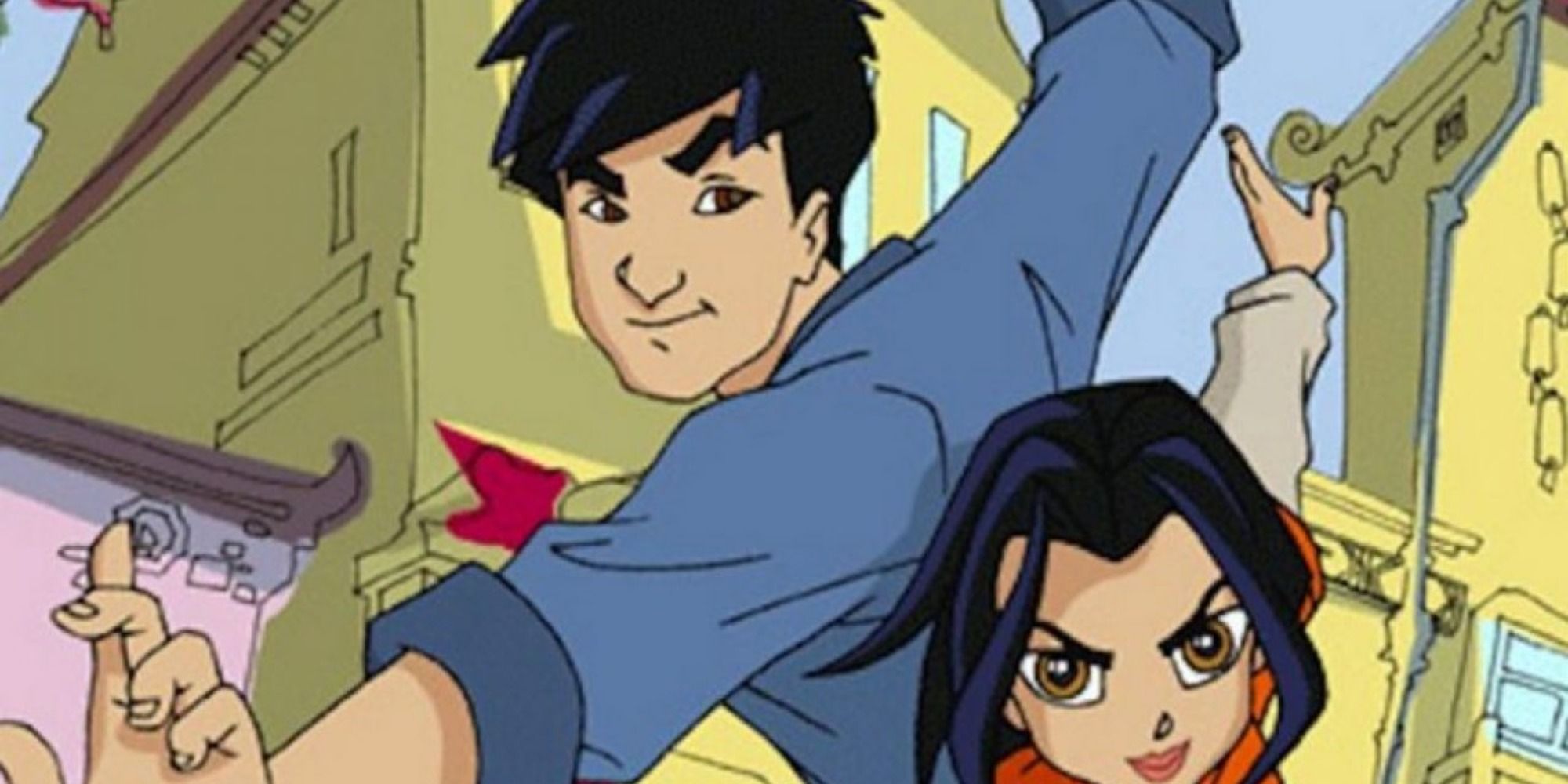 Jackie Chan Adventures two leads in the show