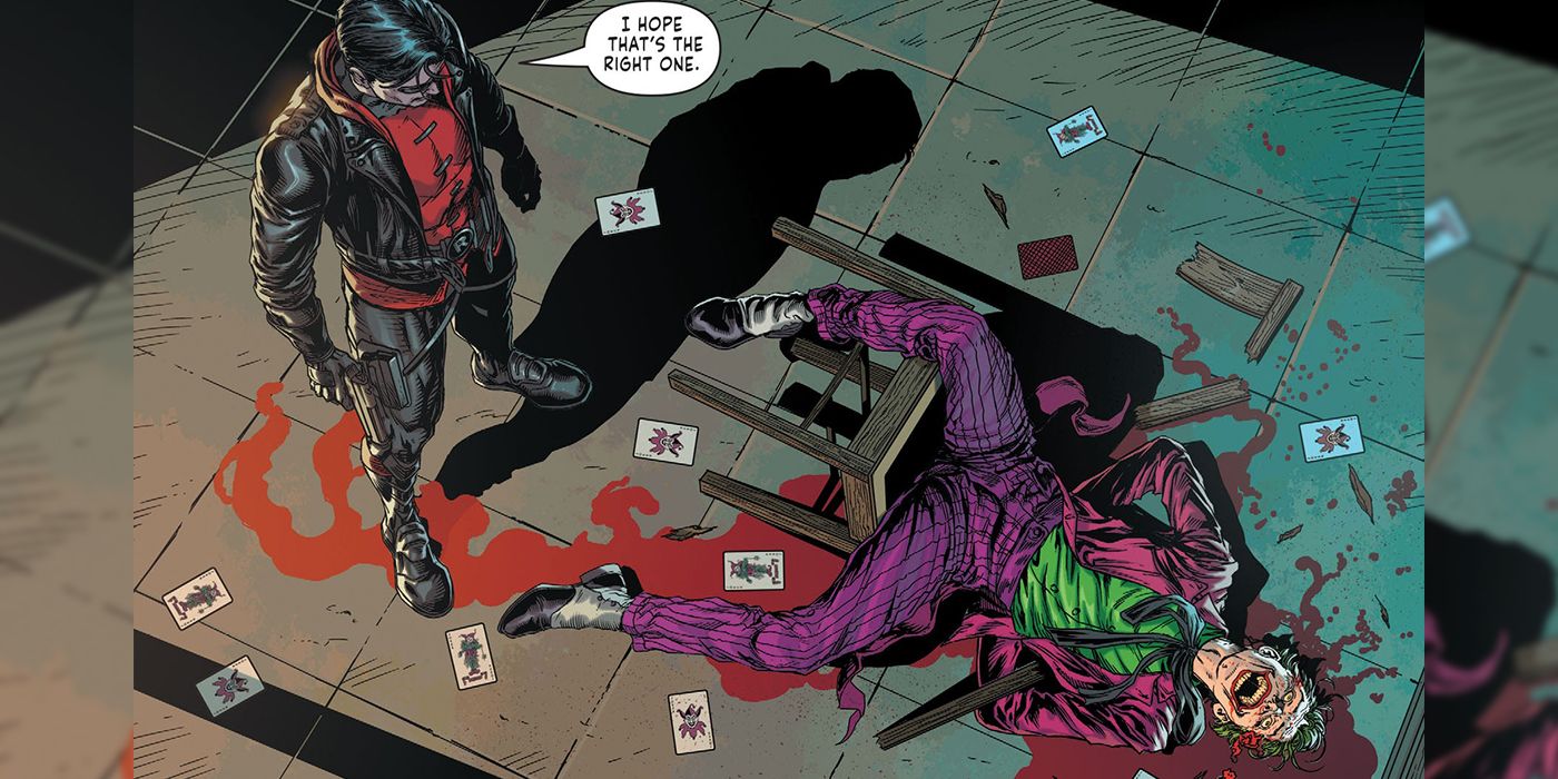 Jason Todd murders Joker