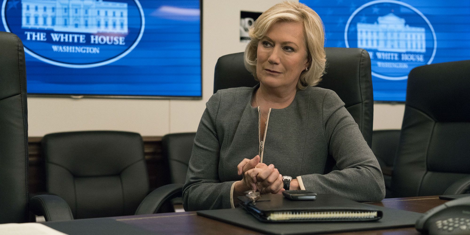 Jayne Atkinson as Catherine Durant on House of Cards