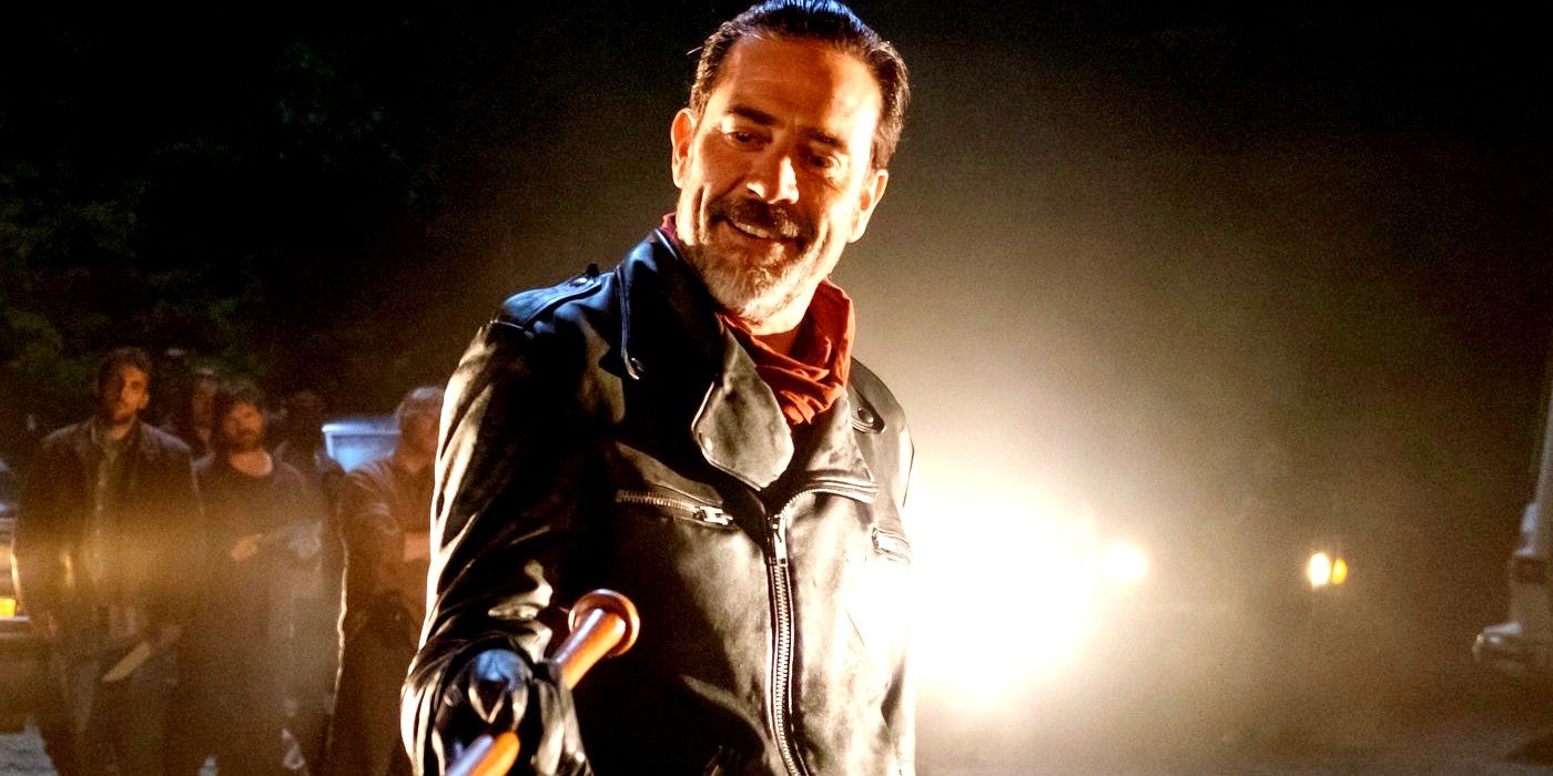 Jeffrey Dean Morgan as Negan in Walking Dead