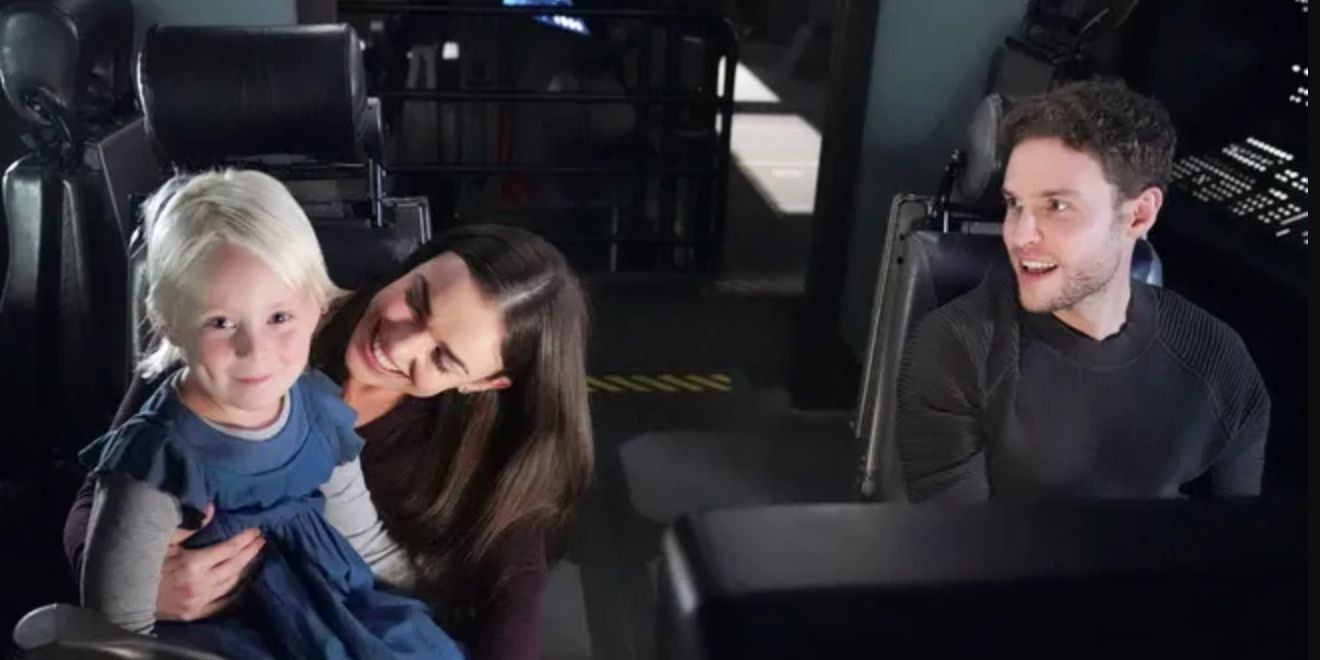 Jemma And Fitz With Alya In The Agents Of SHIELD Series Finale