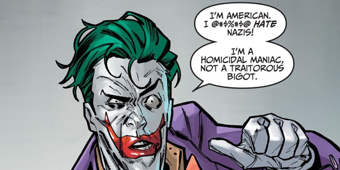 Even The JOKER Hates Nazis, DC Comics Confirms