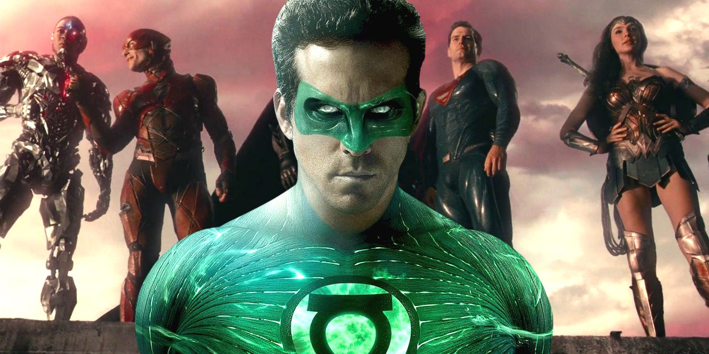 Justice League Ryan Reynolds Green Lantern