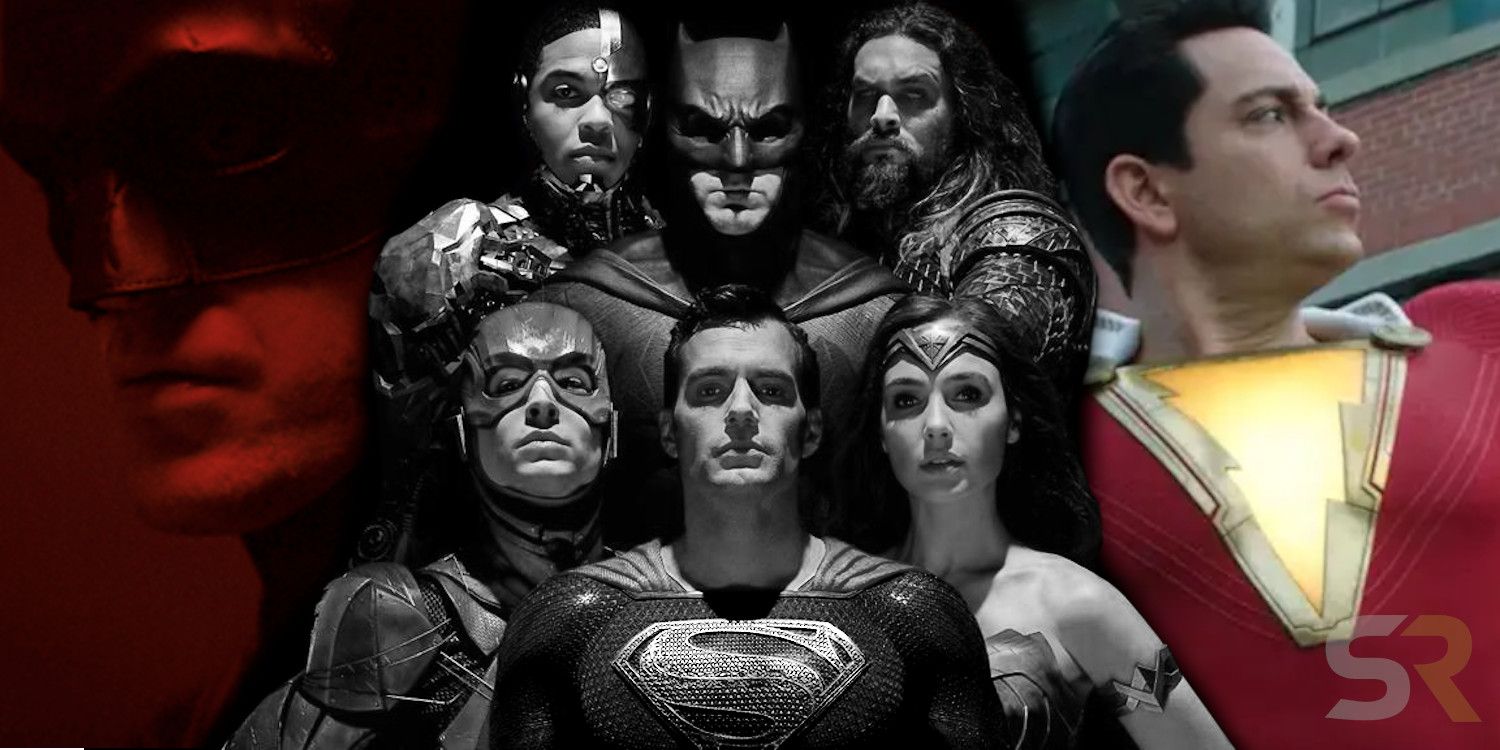 Justice League Snyder Cut Batman Shazam DCEU