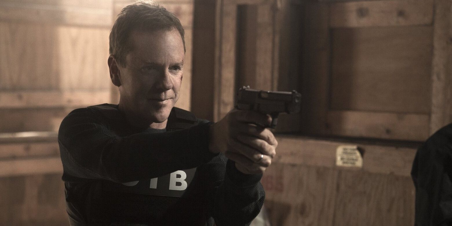 Kiefer Sutherland in The Fugitive Quibi