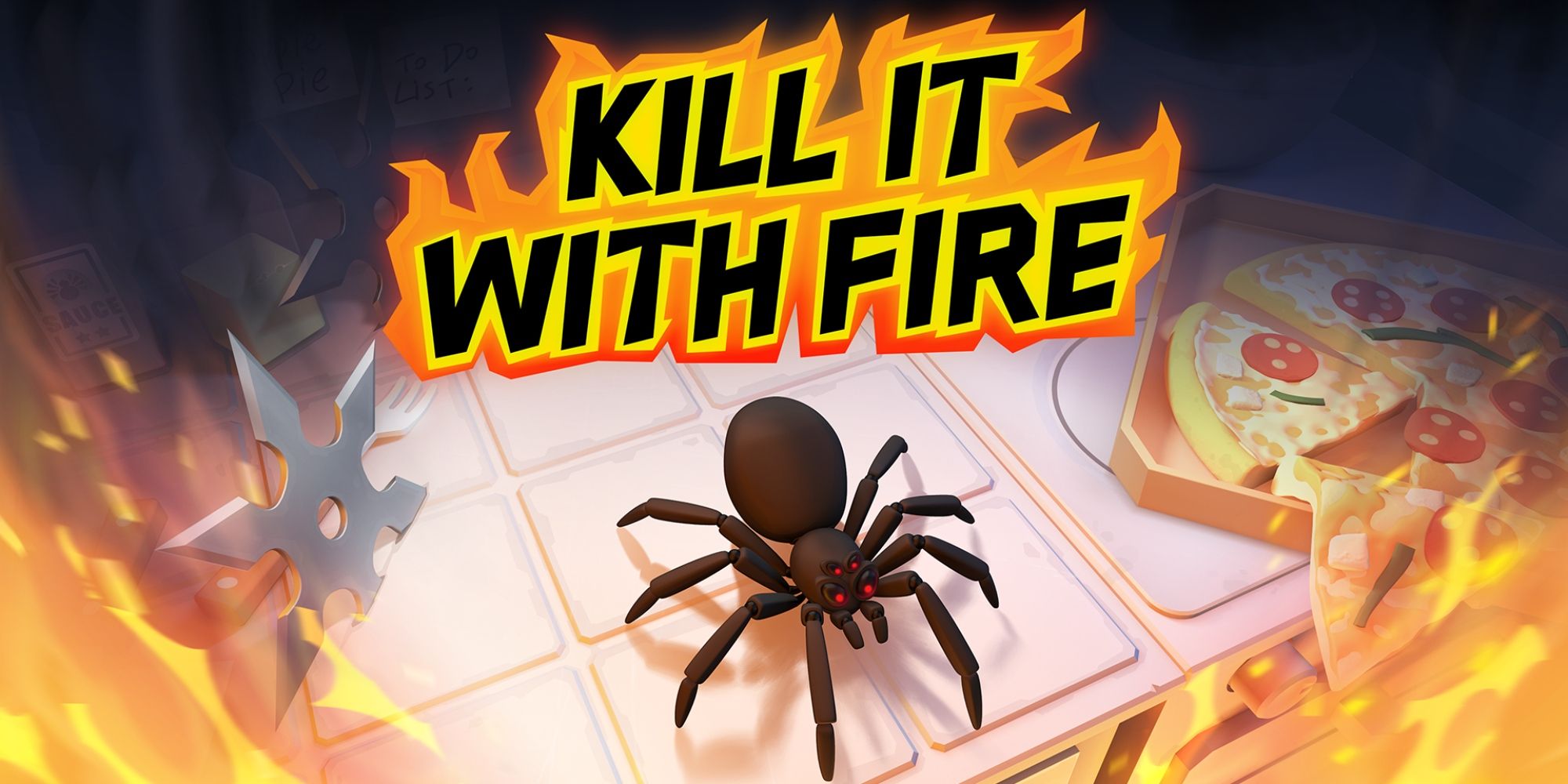 Kill It With Fire Title Art