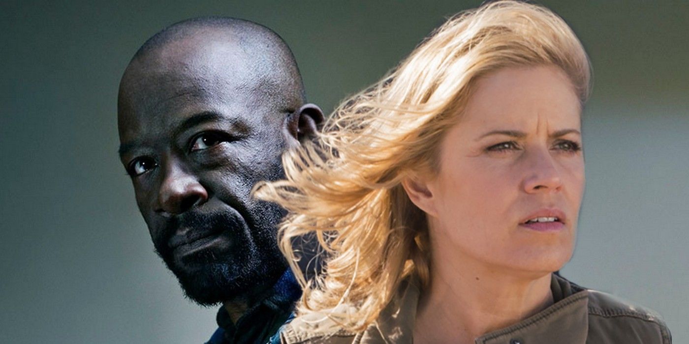 Lennie James as Morgan and Kim Dickens as Madison in Fear The Walking Dead