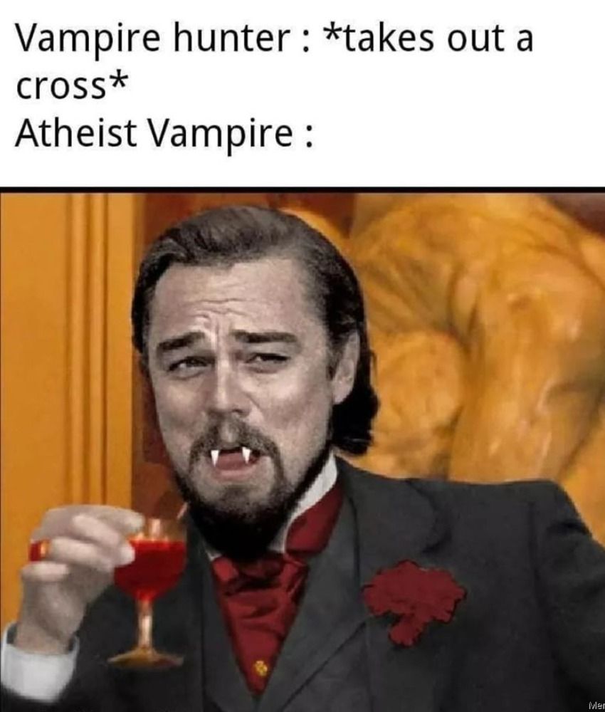 Leonardo DiCaprio Django Unchained vampire meme