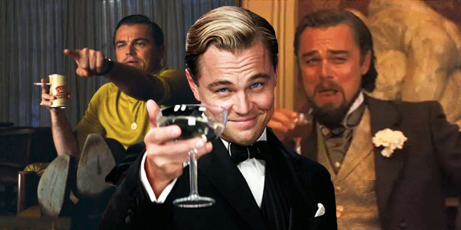 Why There Are So Many Leonardo DiCaprio Drinking In Movies Memes.