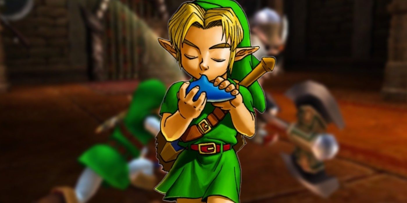 Link Ocarina Kid Time Zelda