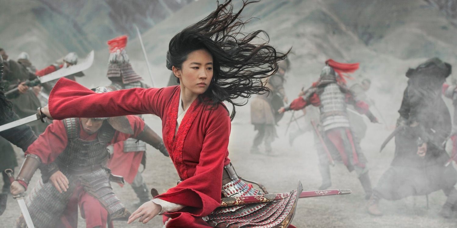 Liu Yifei as Mulan in Mulan 2020 Movie