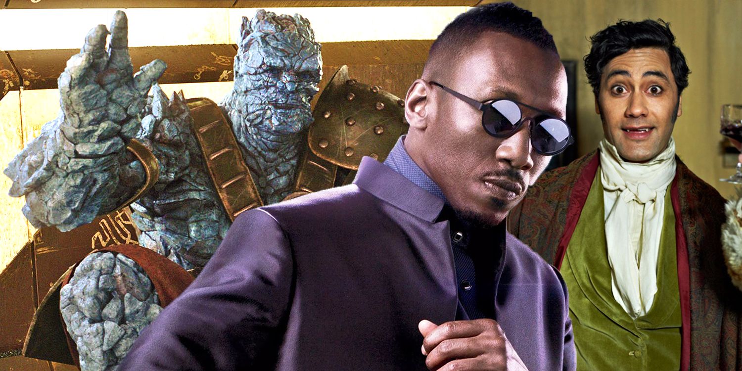 Mahershala Ali, Korg, and Taika Waititi