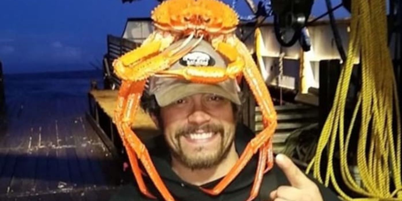 Mahlon Reyes Crab on Head
