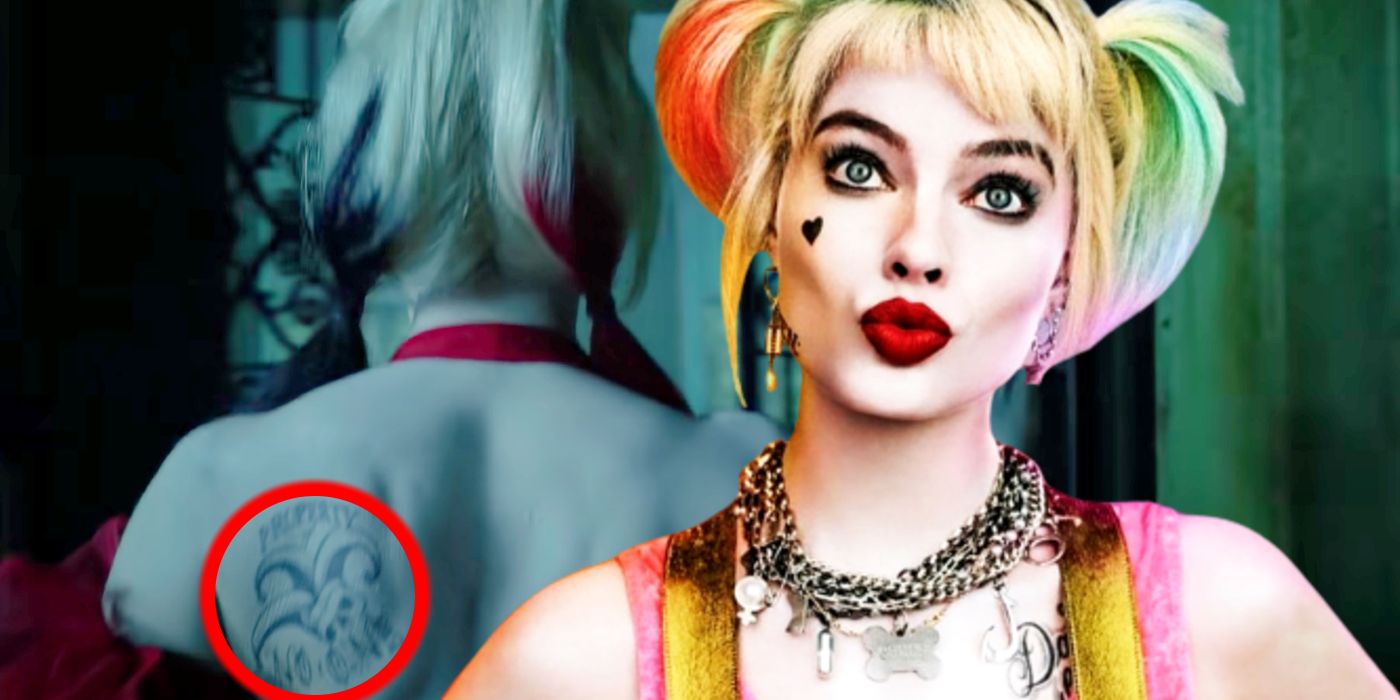 Harley Quinn's New Tattoo In The Suicide Squad Pays Off Birds Of Prey