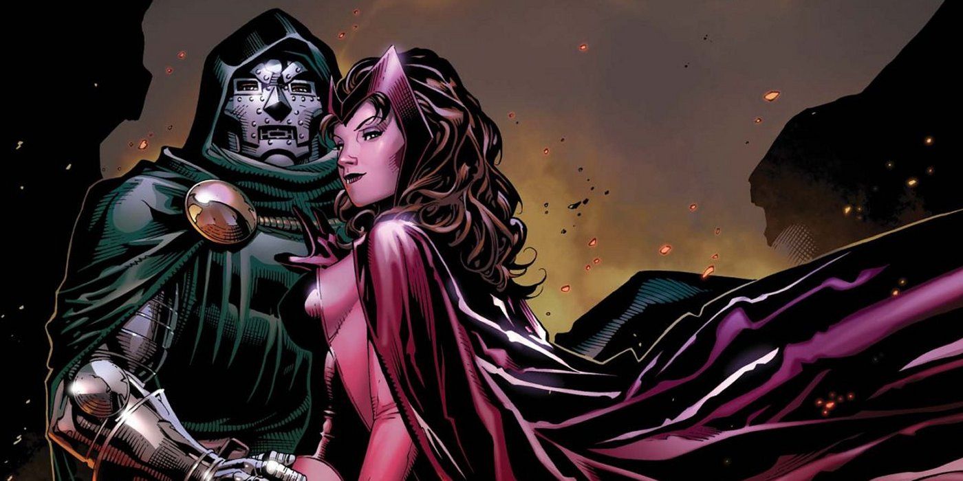 Doctor Doom And Scarlet Witch