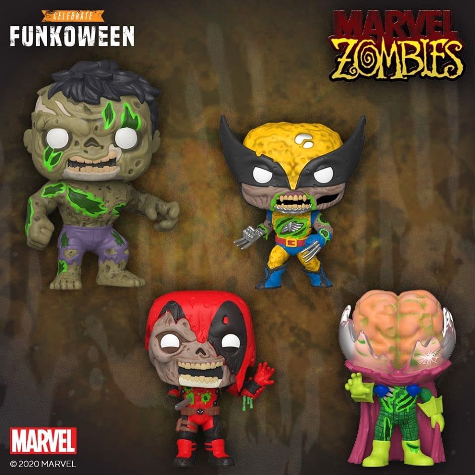 Funko Announces New Marvel Zombie Pop Vinyls