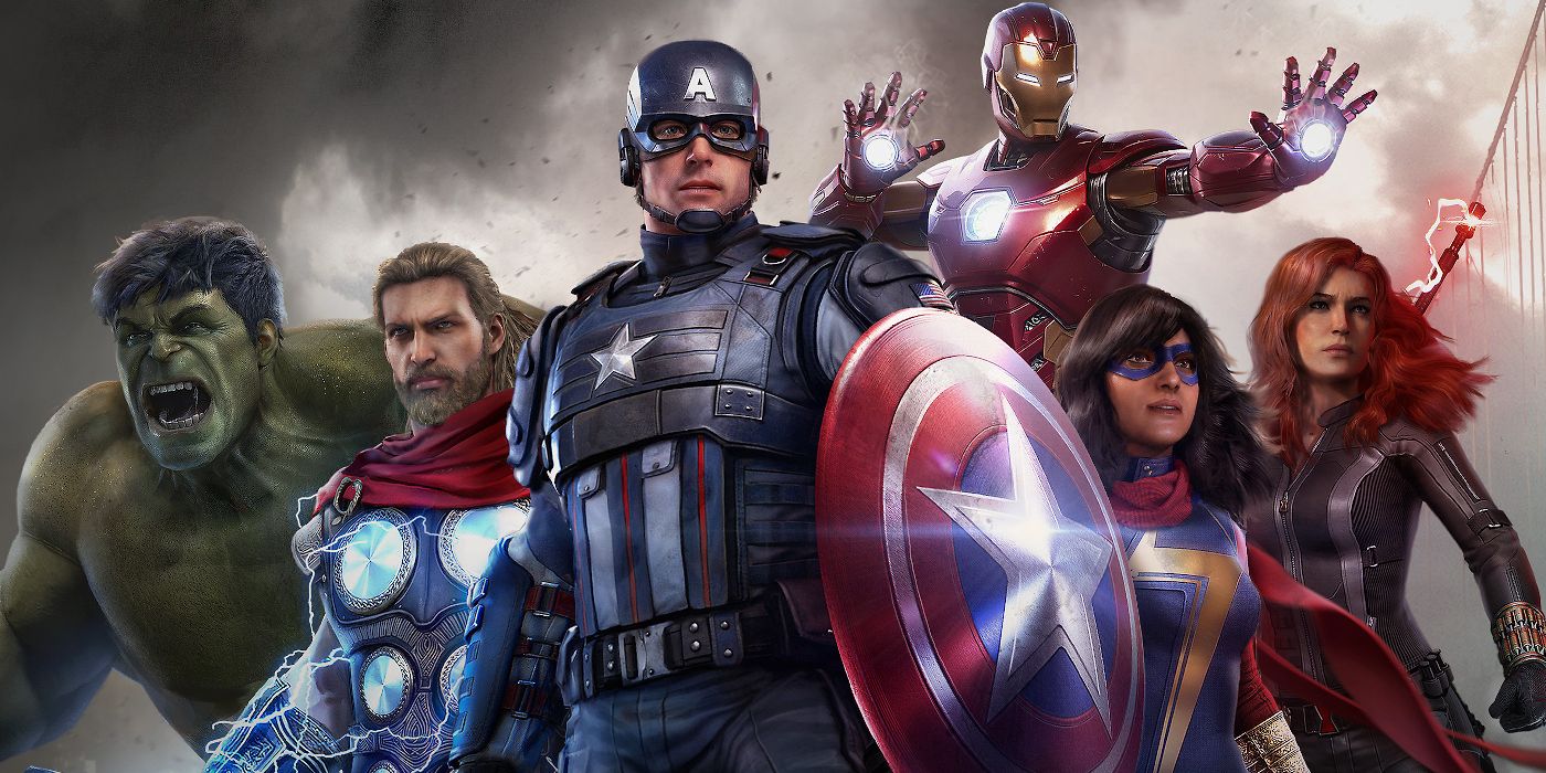 Marvel's Avengers Heroes Key Art Golden Gate