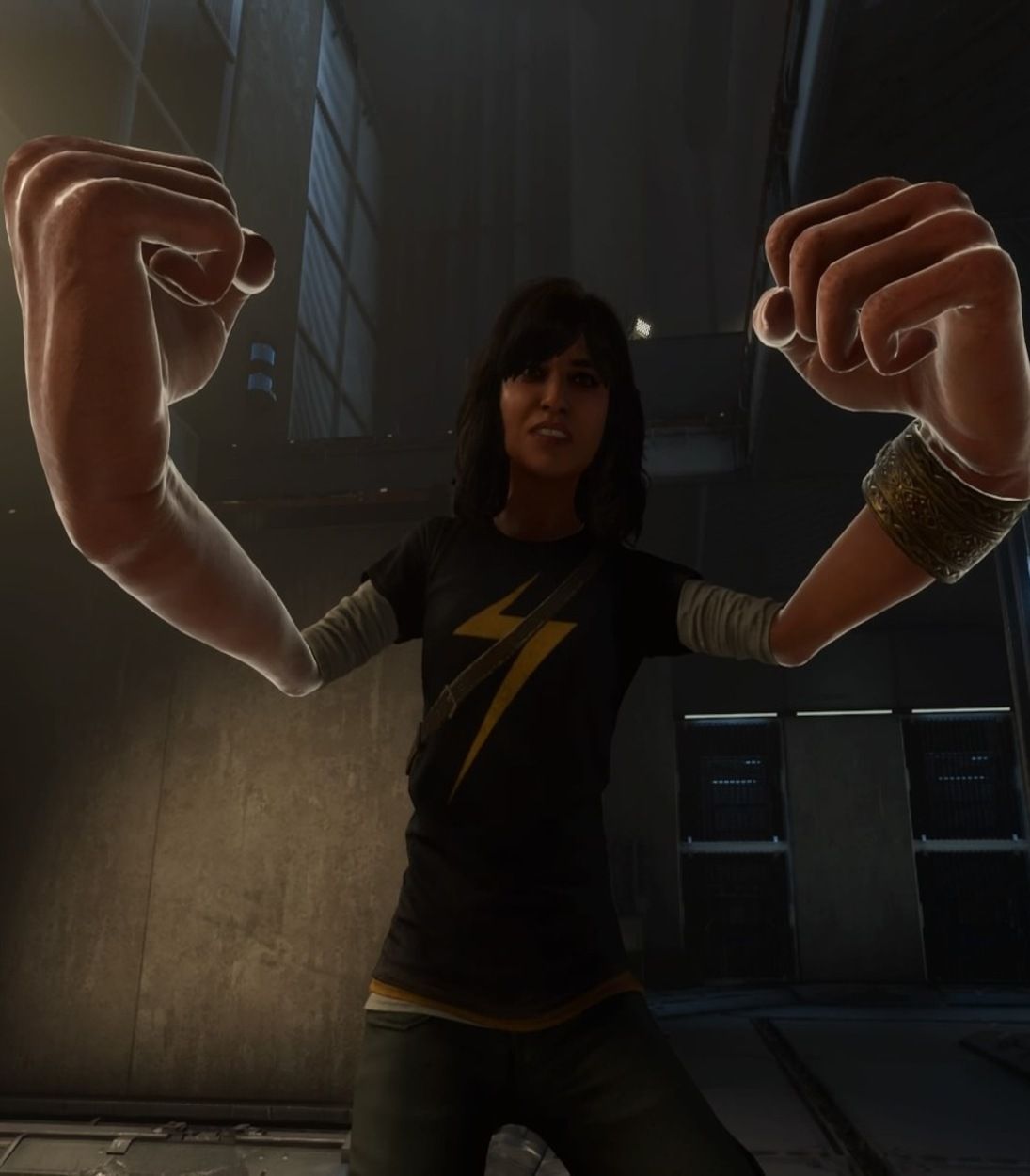 Marvel's Avengers Ms. Marvel Huge Fists Vertical
