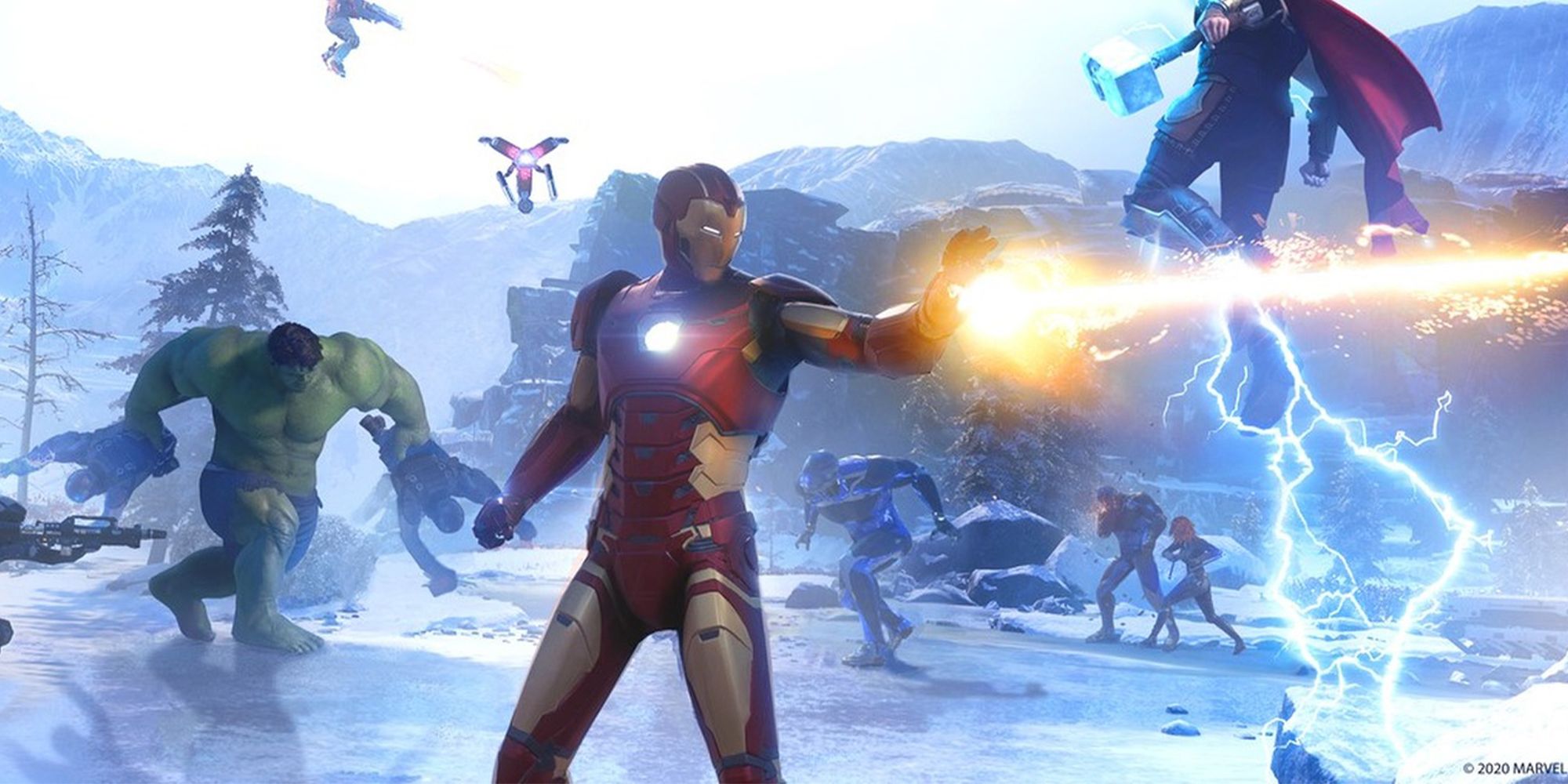 Marvels Avengers Snowy Tundra